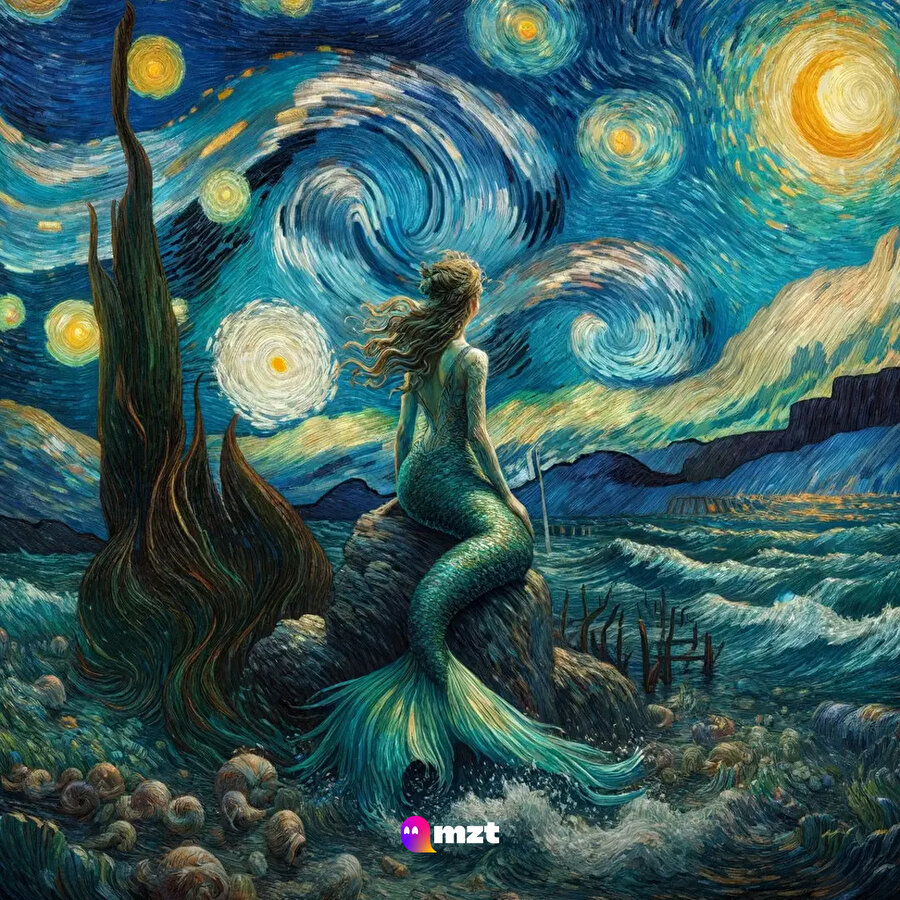 Ünlü tablolara ufak bir dokunuş ekledik