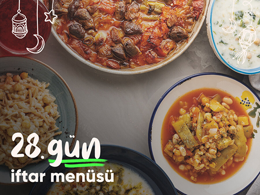 28.gün iftar menüsü