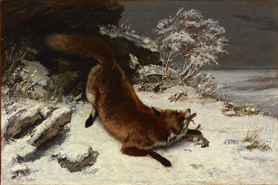 The Fox in the Snow, 1860.