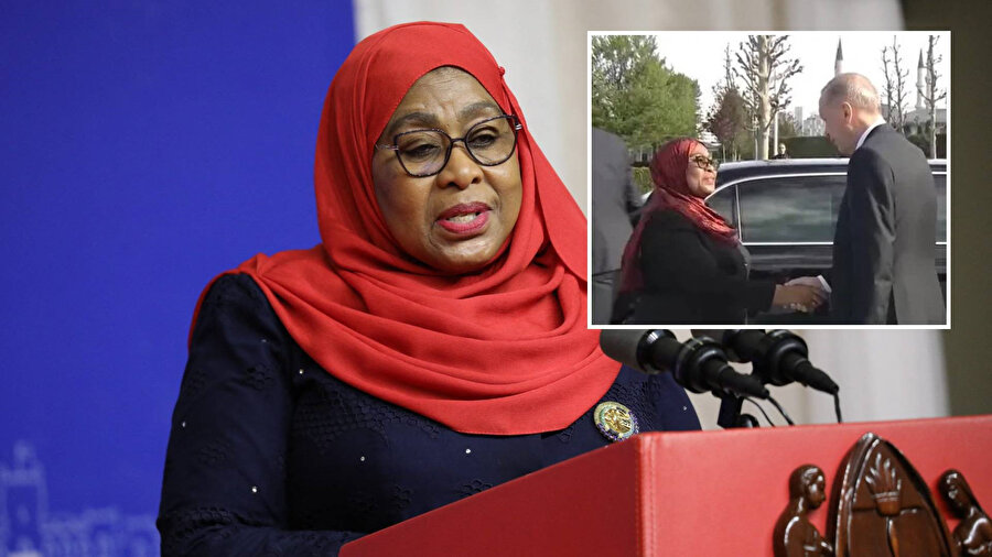 Tanzanya Birleşik Cumhuriyeti Cumhurbaşkanı Samia Suluhu Hassan