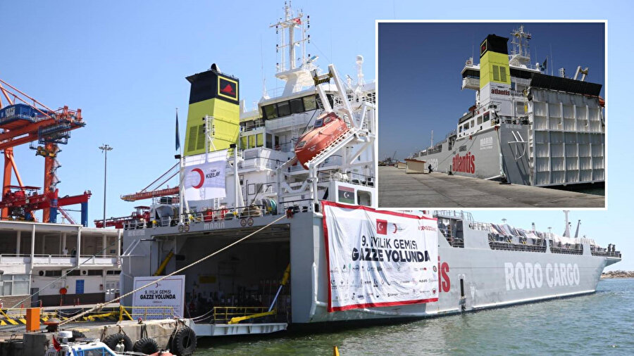 Türkiye'den Gazze'ye 9'uncu 'İyilik Gemisi'