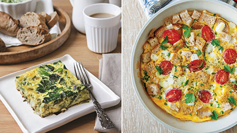 Pazar kahvaltısına 5 farklı omlet tarifi