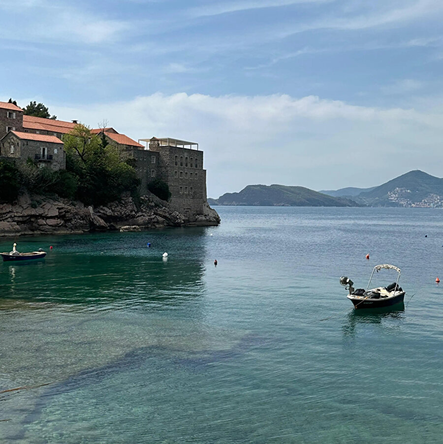 Sveti Stevan Adası.