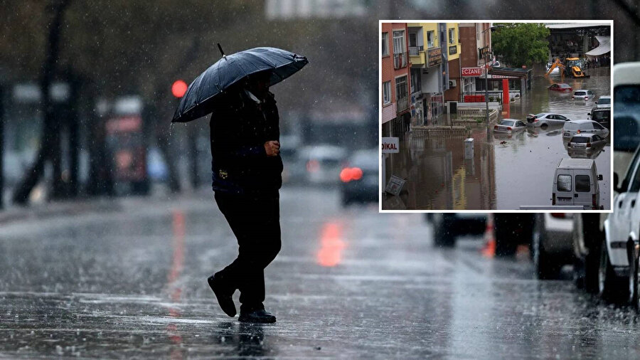 Meteoroloji'den 34 ile sarı uyarı: Su baskınlarına dikkat