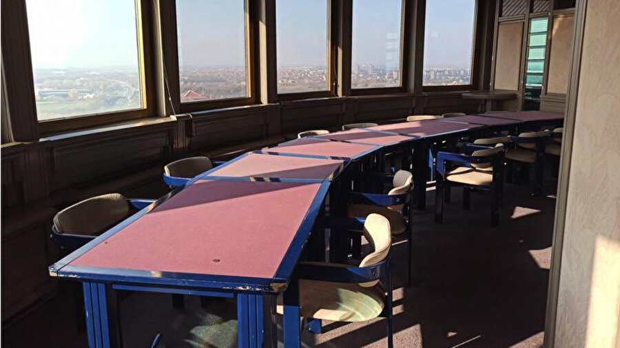 Restoran bölümünden iç mekan görüntüsü, Fotoğraf: Nemanja Mitrovic 