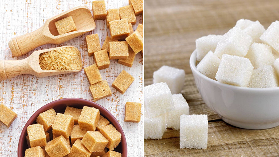 Esmer şeker ve beyaz şekerin arasındaki fark nedir?