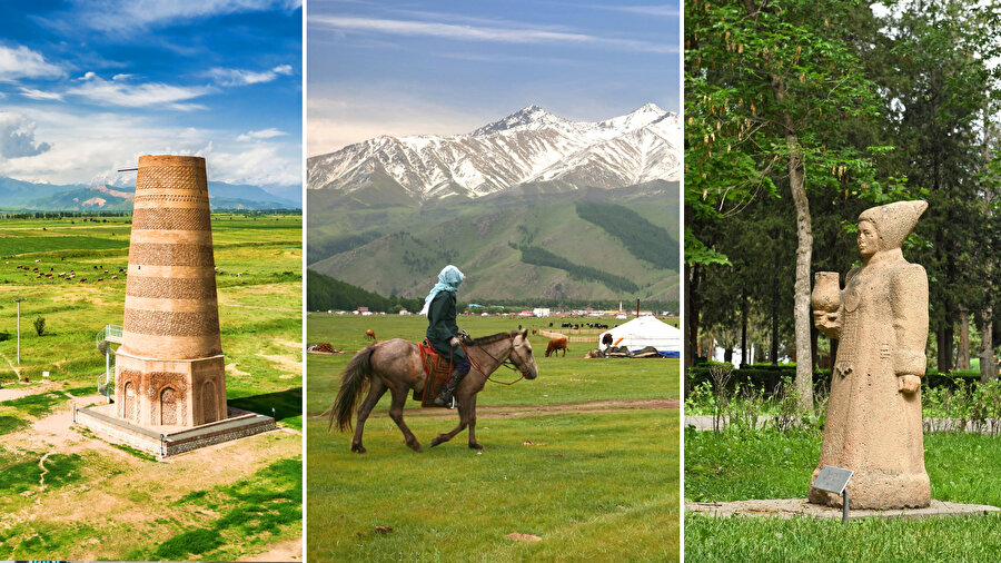 ​Dağ bakışlı Bişkek.