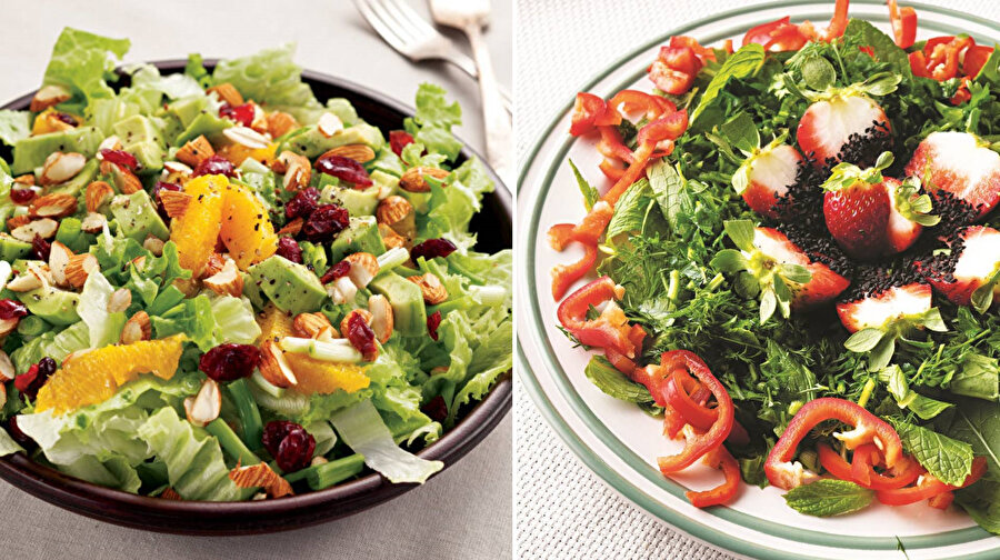 ​Yaz boyu yiyebileceğiniz 5 farklı salata tarifi