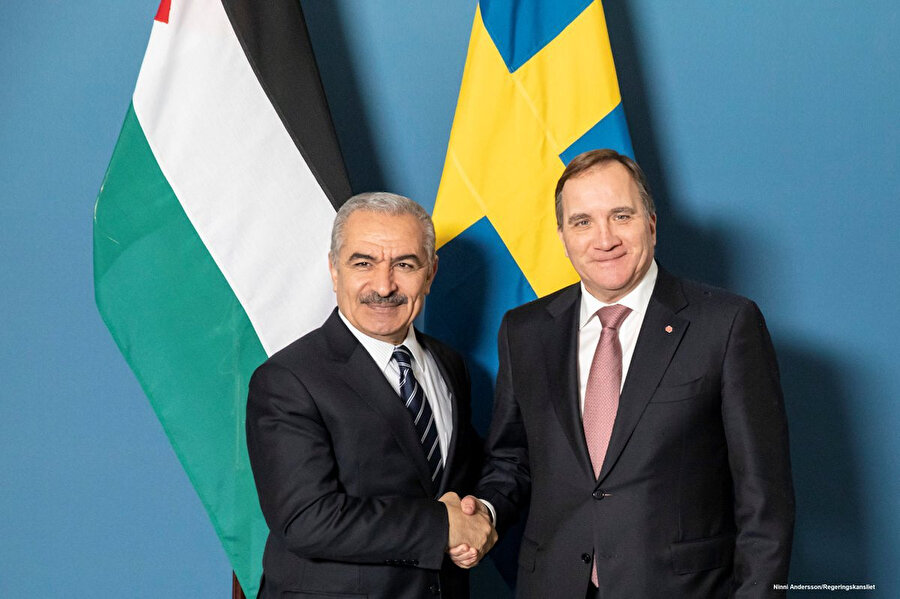 İsveç, 30 Ekim 2014'te Filistin'i egemen bir devlet olarak tanıdı. Filistin'in Stockholm'de Şubat 2015'te açılan bir büyükelçiliği bulunmaktadır.