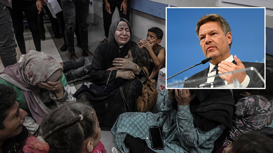 Almanya Başbakan Yardımcısı Robert Habeck İsrail'in sınırları aştığını söyledi