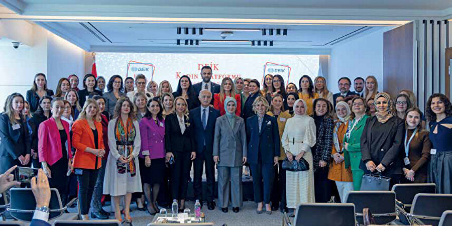 DEİK kadın platformu, 8 Mart Dünya Kadınlar Günü’ne özel bir toplantıda tanıtıldı.