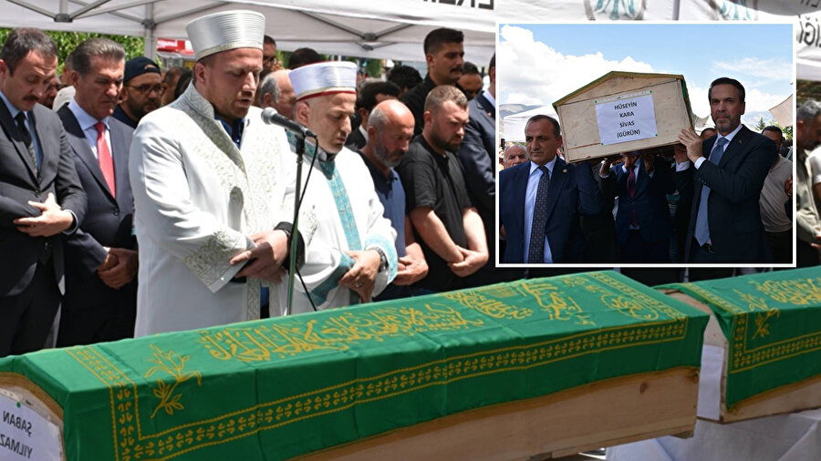 Erzincan'da cenaze töreni düzenlendi.