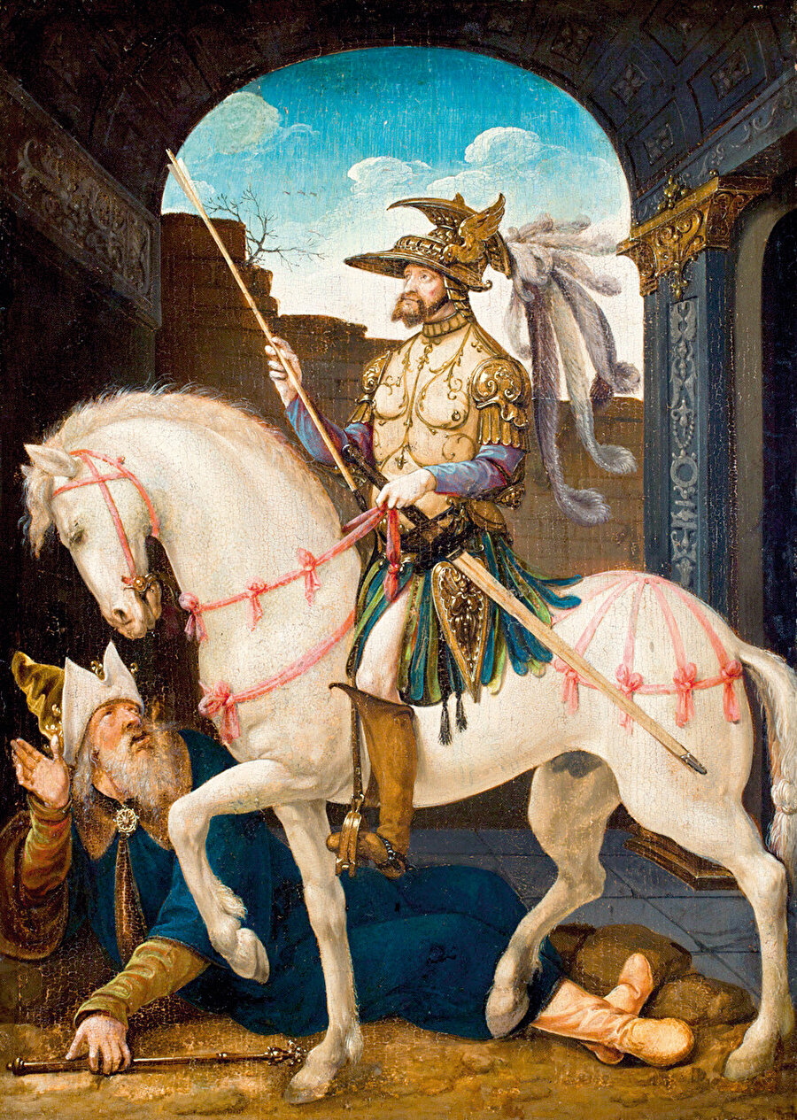 Sasani Kralı I. Şapur, MS 260 yılında Valerian’ı yenip ele geçirmeyi başardı ve imparatoru ölümüne kadar esir tuttu.