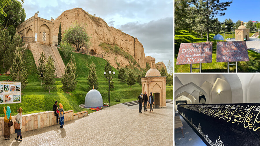 Semerkant'taki Makam-ı Danyal Peygamber.