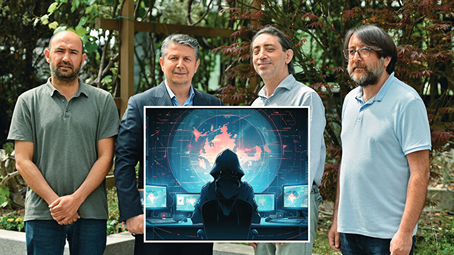 Tevfik Şahin, Erdal Nalbant, Süleyman Şahin, Ali Şenel.