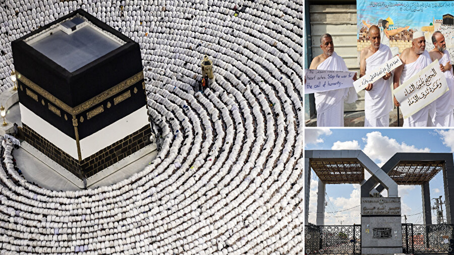 İsrail'in Refah sınır kapısını kontrol etmesi nedeniyle yüzlerce Filistinlinin bu yıl Mekke'ye yapılacak hac ziyaretine katılmak üzere Gazze'den ayrılması yasaklandı.