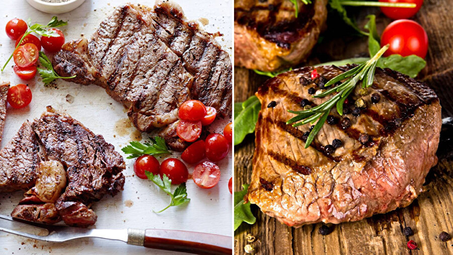 Etin yanından sebze eksik etmeyin!