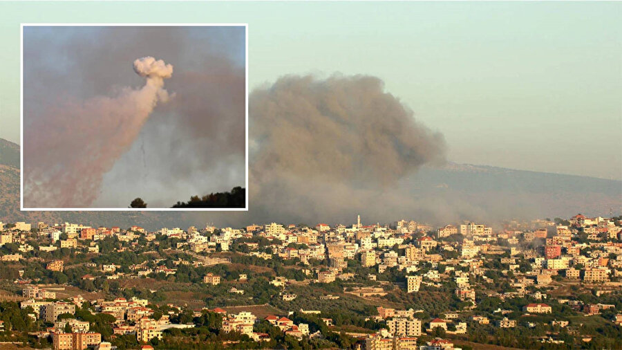 İsrail Lübnan'a saldırı düzenledi.