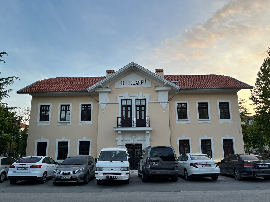 Kırklareli Gar Binası. Fotoğraf: Uluç Algan 