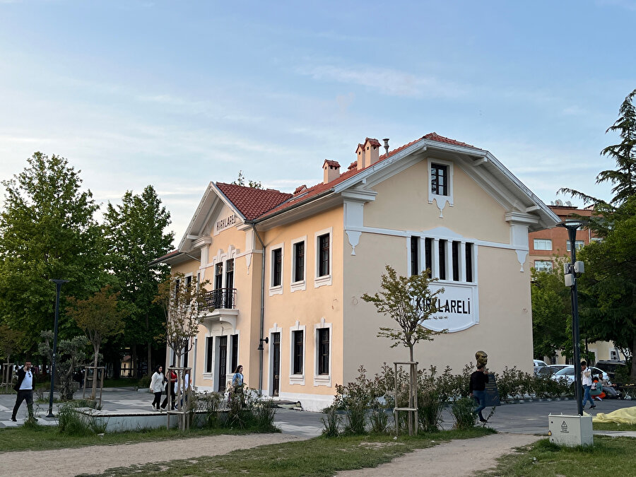 Kırklareli İstasyon Binası. Fotoğraf: Uluç Algan 