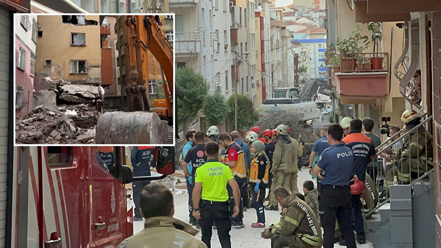 Bahçelievler’de çöken binanın deniz kumuyla yapıldığı ortaya çıktı.
