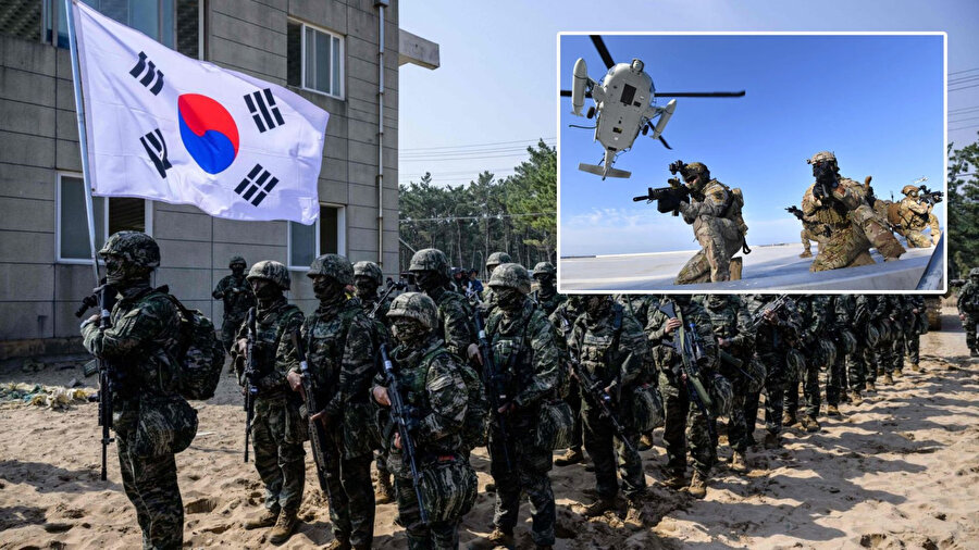 Güney Kore'den Kuzey Kore sınırı yakınında askeri tatbikat