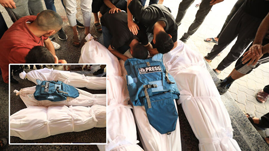 İsrail'in Gazze'ye yönelik saldırılarında 5 gazeteci hayatını kaybetti.