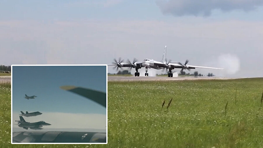 Rusya ve Çin ortak devriyesi