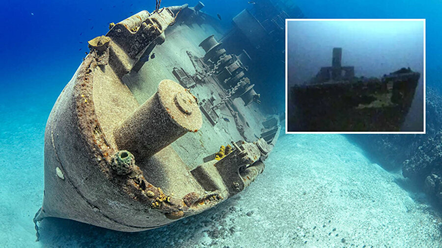 Enkaz gemisi 55 yıl sonra bulundu.