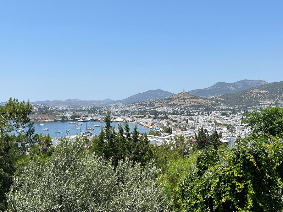 Bodrum Manastır Oteli’nden etkileyici Bodrum manzarası. Fotoğraf: Uluç Algan. 