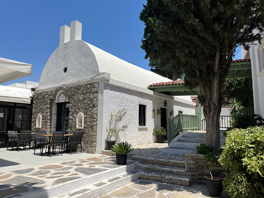 Bodrum Manastır Oteli, şapel. Fotoğraf: Uluç Algan 