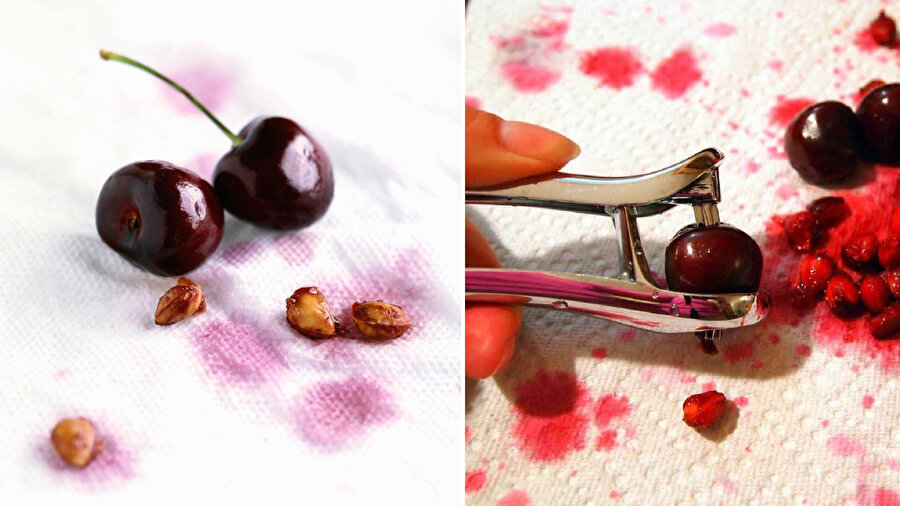 ​5 yöntemle vişne lekesi nasıl çıkar?