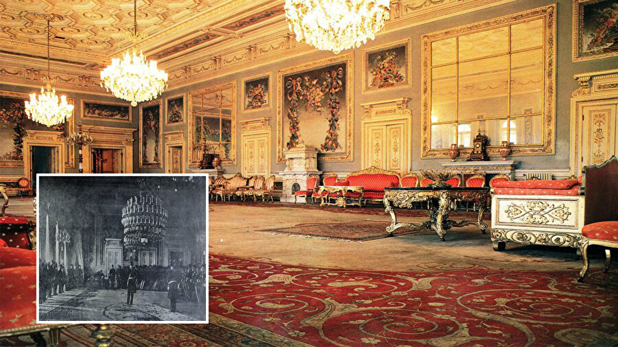 Yıldız sarayı ziyaretçilerle dolup taştı.