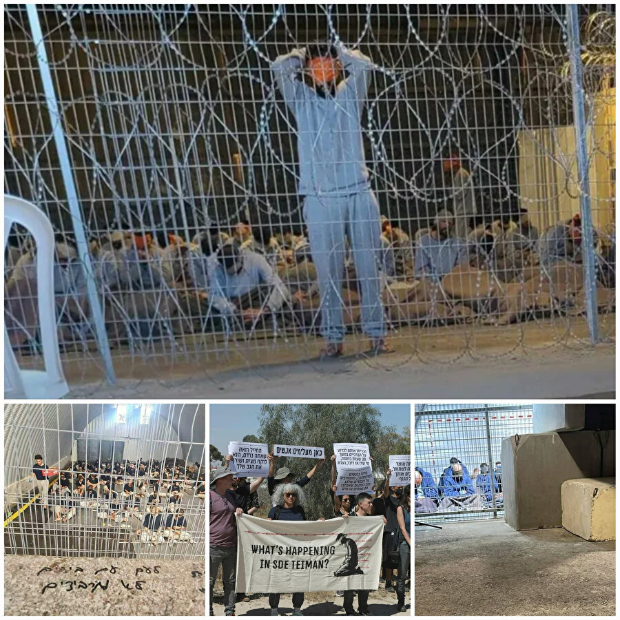 İsrail'in Guantanamosu olarak adlandırılan güneydeki Negev Çölü'nde bulunan Sde Teiman Askerî Üssü, Gazze Şeridi'nden alıkonulan kişilere uygulanan cinsel istismar, işkence başta olmak üzere insanlık dışı suçlarla gündeme geliyor.