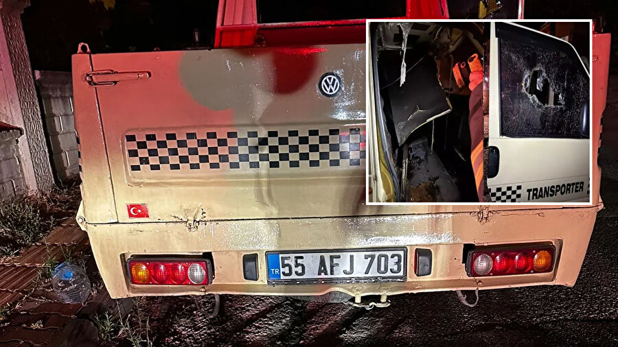 Arkadaşı kendisini gezdirmeyince annesine ait kamyoneti yaktı.