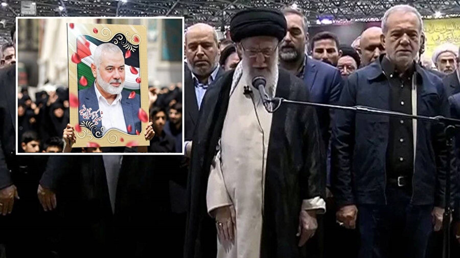 Hamas lideri İsmail Haniye'nin cenaze töreni