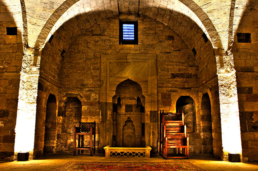 Saray Camii'nin mihrabı.