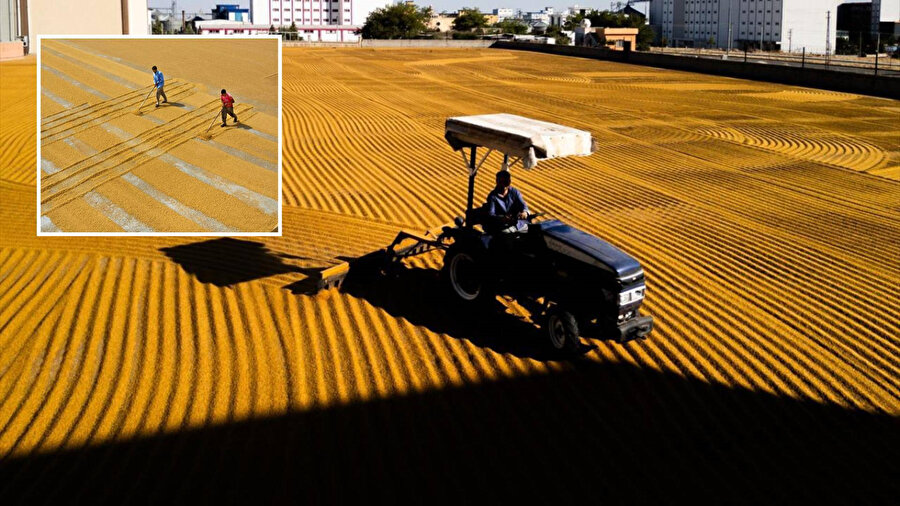 Bulgur üreticilerinin 'kurutma' mesaisi