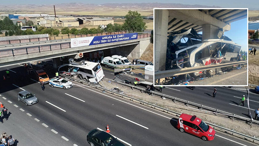 ​Ankara'da 9 kişinin öldüğü otobüs kazasında ön rapor çıktı: Şoförün doğrudan etkisi var