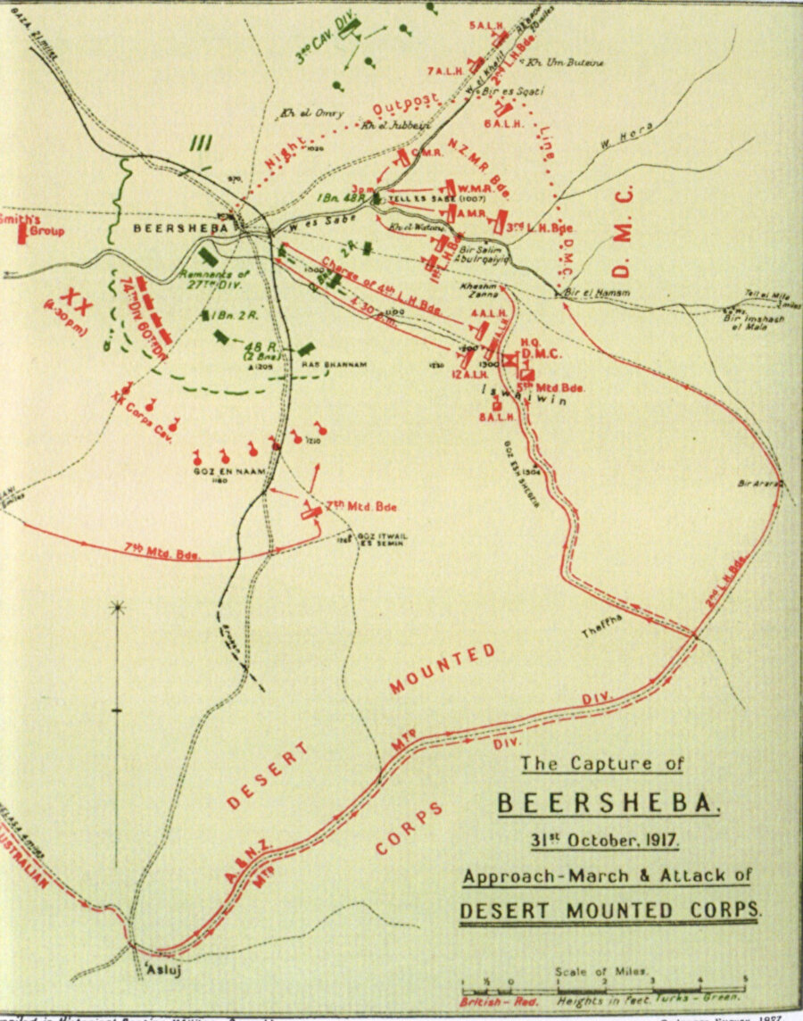 Bi’ru’seb’ Muharebesi, 31 Ekim 1917'de Britanya İmparatorluğu'nun Mısır Seferi Kuvvetleri'nin Birüsseba'daki Osmanlı İmparatorluğu'na ait Yıldırım Orduları Grubu garnizonuna saldırıp onu ele geçirmesiyle gerçekleşen ve I. Dünya Savaşı'nın Sina ve Filistin Harekâtı’nın Güney Filistin Taarruzu'nu başlatan savaştır.