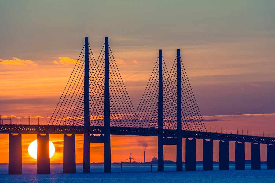 Öresund Köprüsü.