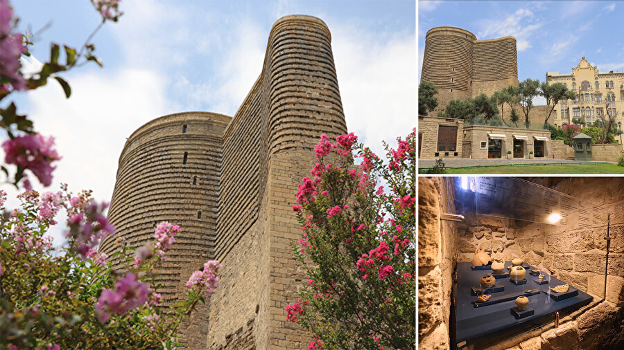 Bakü'nün tarihi sembolü Kız Kalesi zamana meydan okuyor.