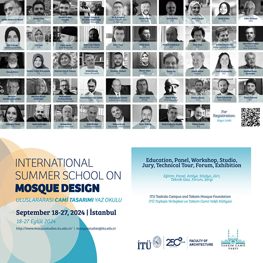 Uluslararası Cami Tasarımı Yaz Okulu.