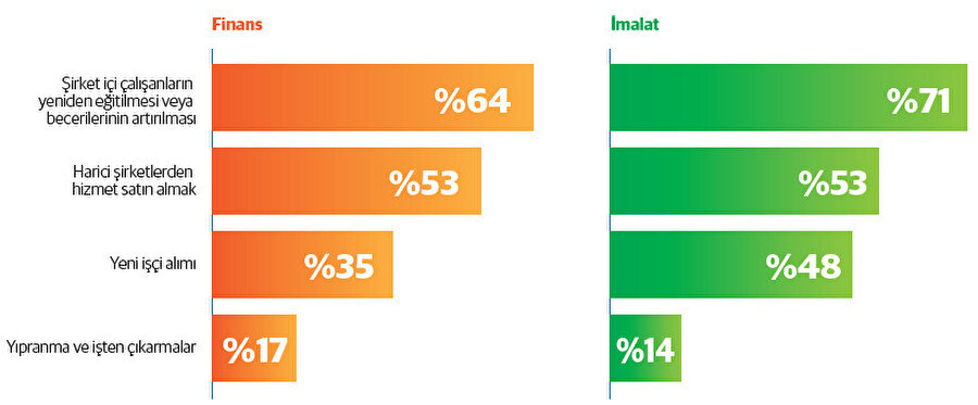 İmalat ve finans sektörlerinde yapay zekanın insanlar ve işyerleri üzerindeki etkisi /2023