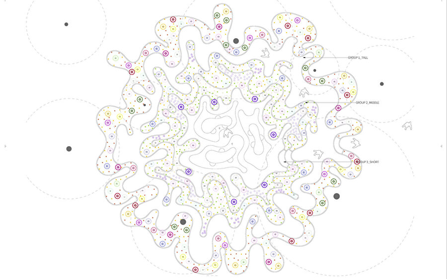 Immersive Resilience Garden Bitki Planı.