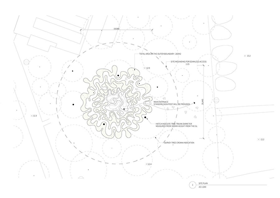 Immersive Resilience Garden Site Planı. 