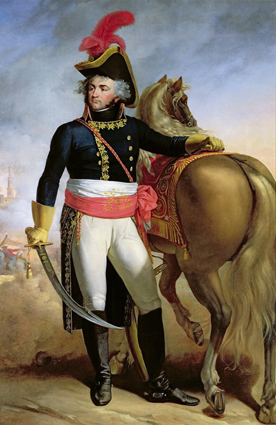 Napolyon, Paris'e dönmek için Mısır'dan ayrıldığında, Fransız General Jean-Baptiste Kléber’i Fransız kuvvetlerinin komutanı olarak atadı.