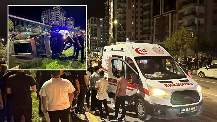 Önündeki araca çarpıp takla attı: 1 ölü 2 yaralı