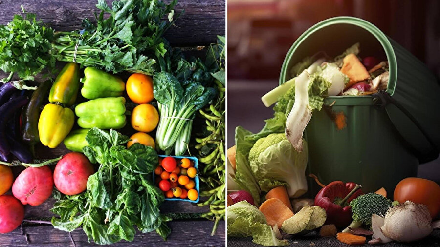 ​Sebzeleri atmaya son!