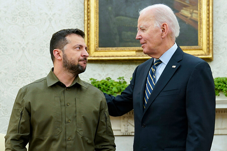 Joe Biden ve Zelenski